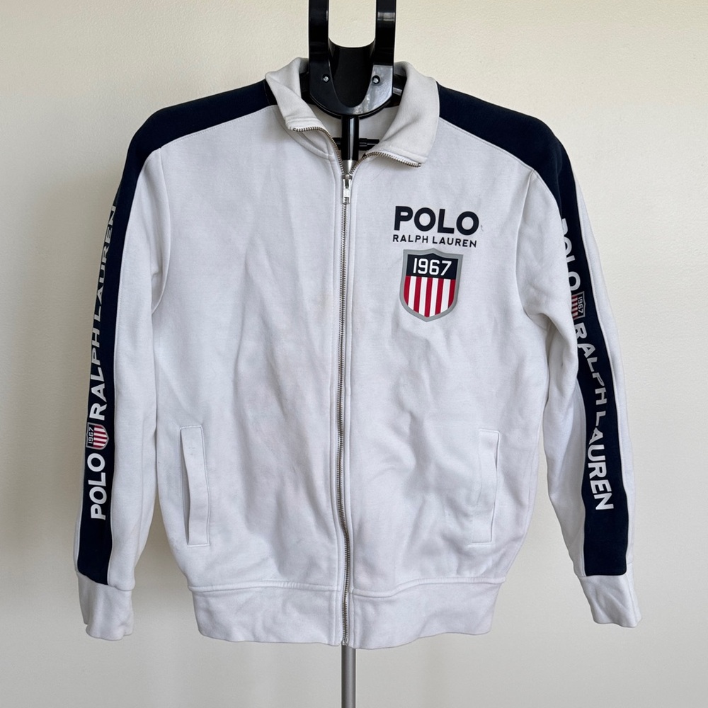 Polo Ralph Lauren 1967 Shield Track Full
Zip Jacket sz S